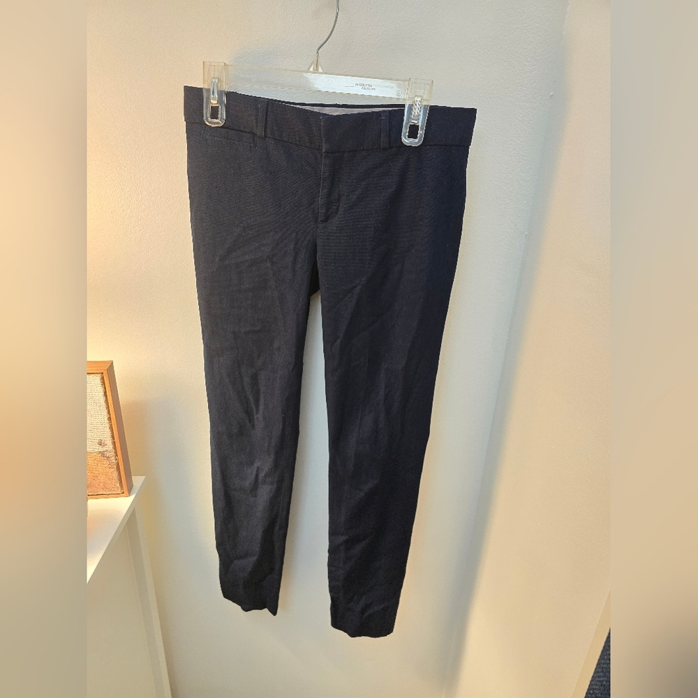 Banana Republic Navy Sloan Trousers Womens Size 2